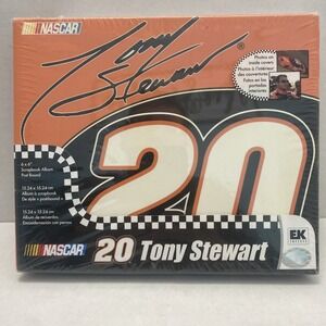 NASCAR Tony Stewart #20 Home Depot 6"x6" Scrapbook Album New‎ Sealed